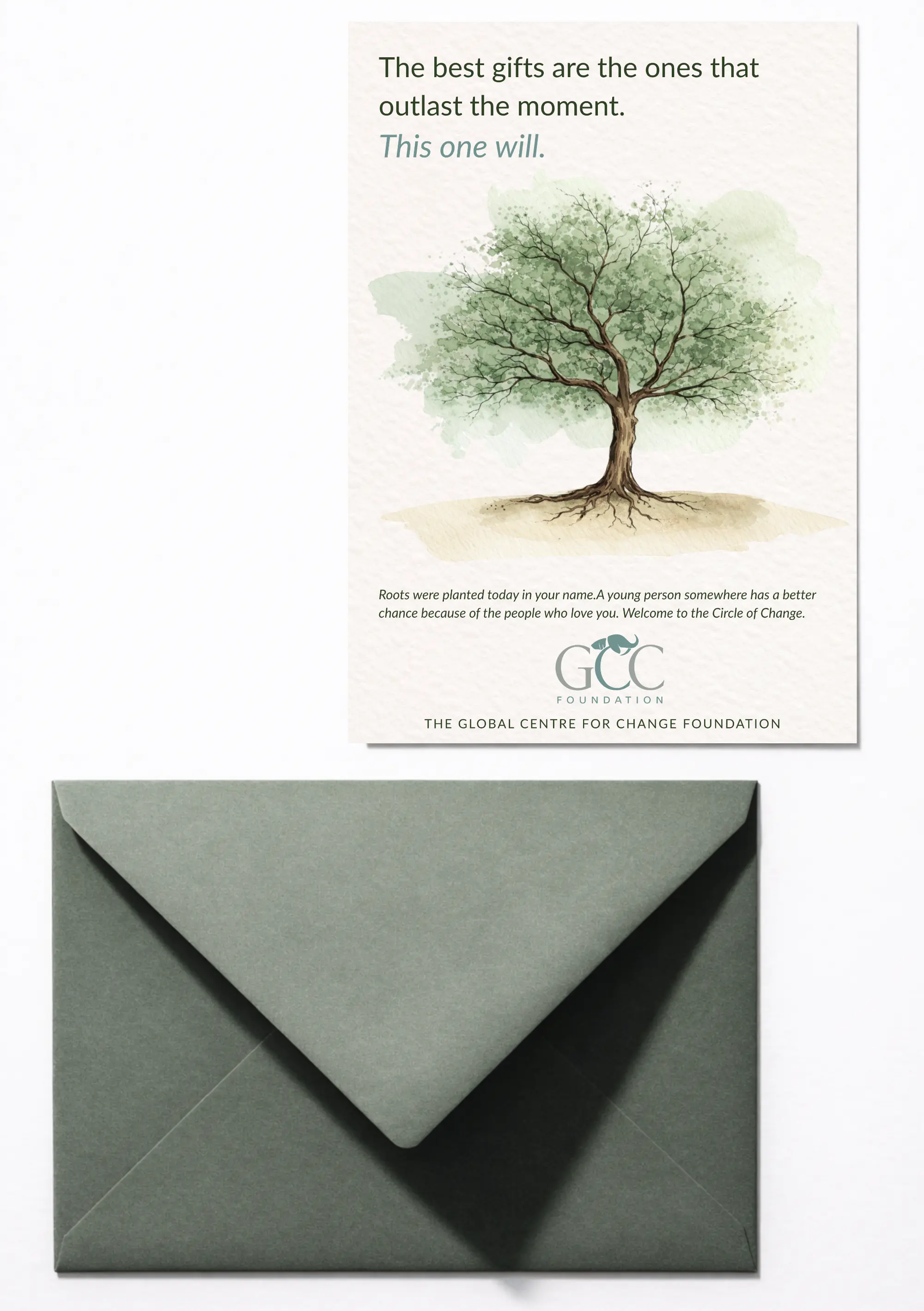 GCC Foundation gift card — Circle of Change